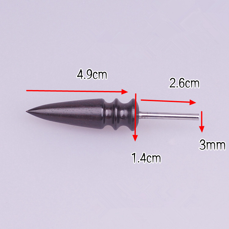 Pointed Tip Leather Burnishing Tool Pointed Tip Narra Leather Burnisher  Leather