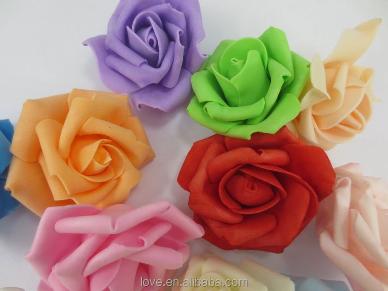 『2.75人工的な泡のバラの花のための結婚式のブライダルブーケ問屋・仕入れ・卸・卸売り