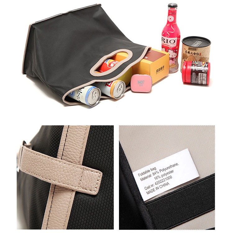 Colorful Classic Style Top Quality Foldable Thermal Lunch Bag