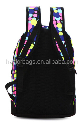 Lovely Dots Printing Children School Bag / School Backpack for Teenage