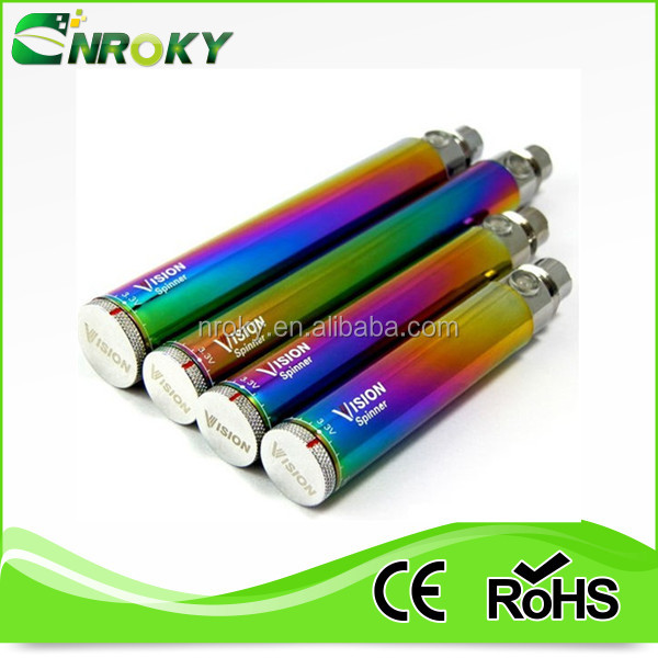 2014Nroky Newest and hottes original vision battery Vision Spinner II, vision spinner 2 1600mah,vision spinner 1300mah