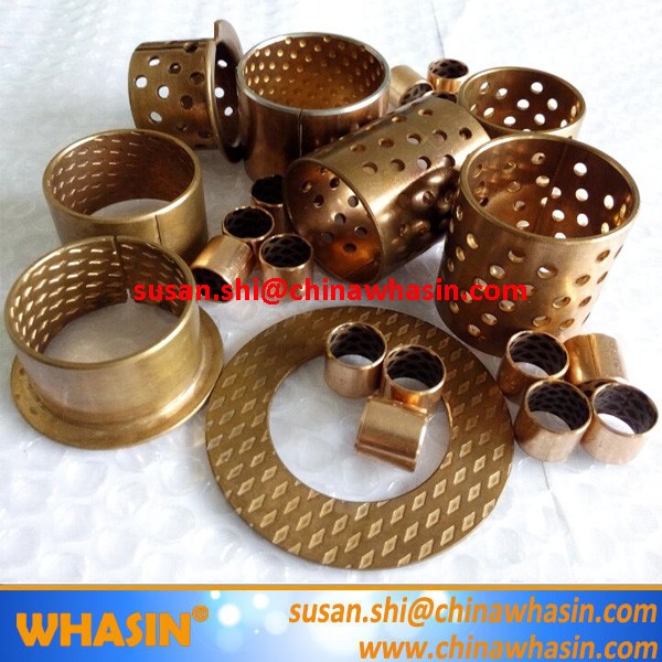 FB090 FB092 Sleeve Flange Washer Wrapped Bronze Bearing FB09G FB08G Graphite In Oil Copper Slide Bush WB802 WB800 WB700 WB702 Bronze Bushing
