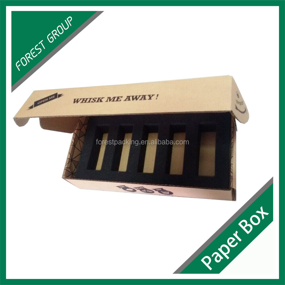 Wholesale Corrugated Paper Tab Lock Tuck Top Mailing Boxes With Inserts