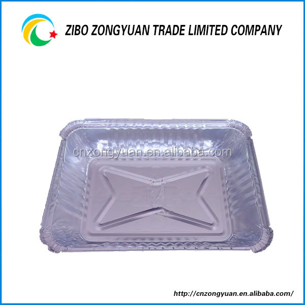 10"*5 7/8"*2 7/8" 1500ml Disposable Food Aluminum Foil Container