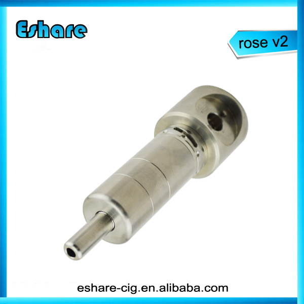 2014 new mechanical mod 1:1 clone RDA rose atomizer v2 high quality rose v2 atomizer