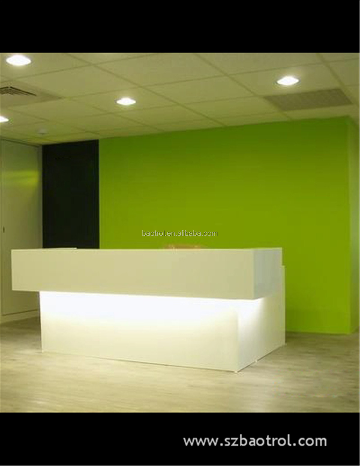 Modern Design Small Salon Reception Desk Beauty Salon Reception