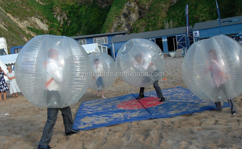 2014 Factory outlet custom color bubble ball pour le football