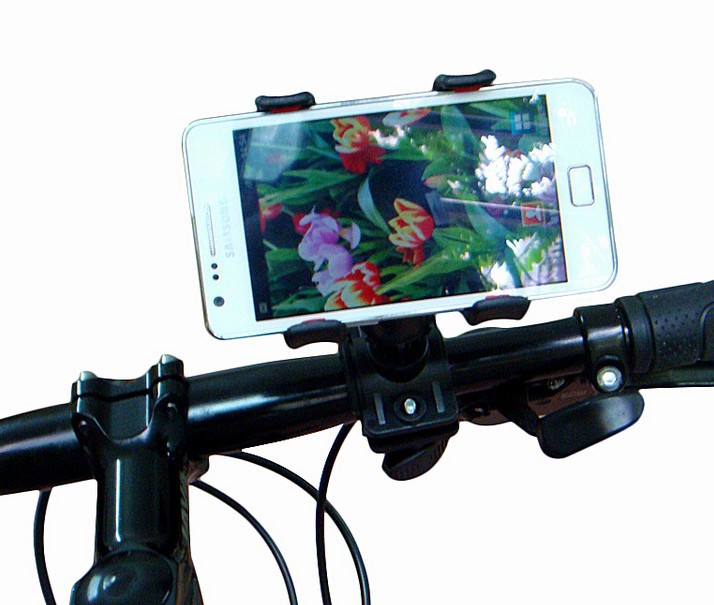 gps自転車クレードルマウント普遍的な携帯電話スタンド用自転車ホルダーs5iphone5と銀河のための問屋・仕入れ・卸・卸売り