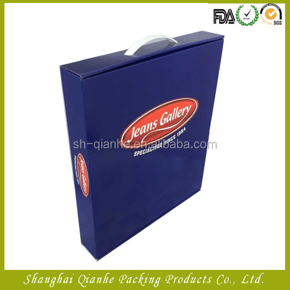 box brand qianhe series gift box material cardboard, courrgated