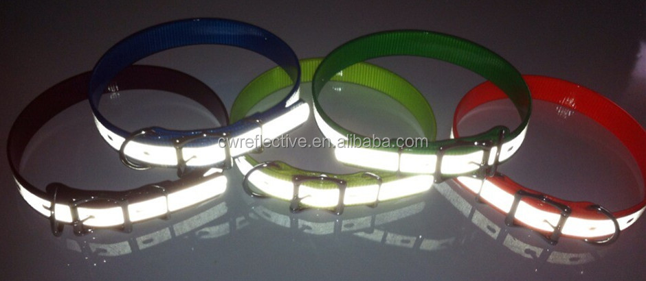 Light Up Dog Collar/ Reflective Dog Collar/ Reflective Dog Leash