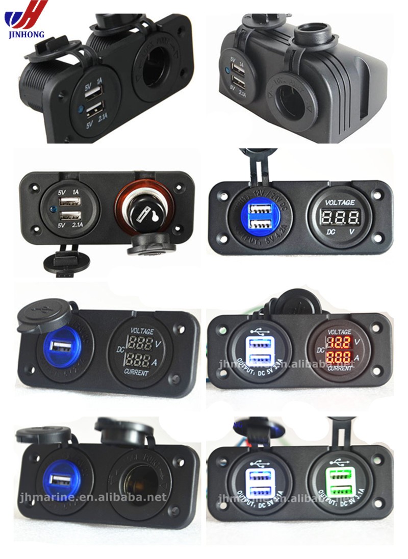 Ul/ce Weatherproof Rv/motorhome/car 12v Usb Power Socket Plug Buy Usb