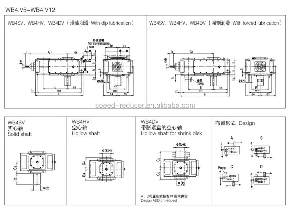 B4dh Apron Feeder Conveyor Transmission Helical Bevel Speed