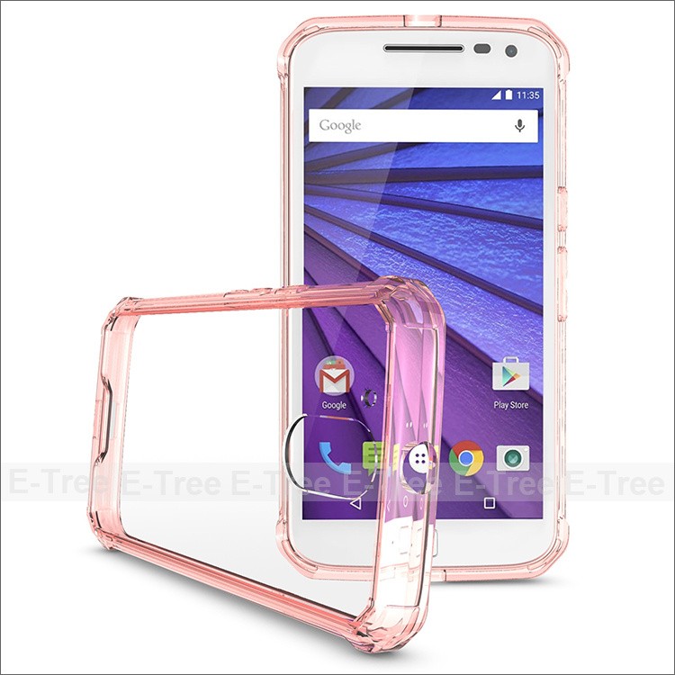 gsoft TPU phone back cover case for Motorola G4 Plus
