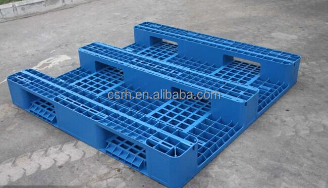 青パレットrh-p051200*800*150ミリメートルグリッド- 状のhdpe1-4ton容量片面高品質の欧州規格プラスチックパレット仕入れ・メーカー・工場