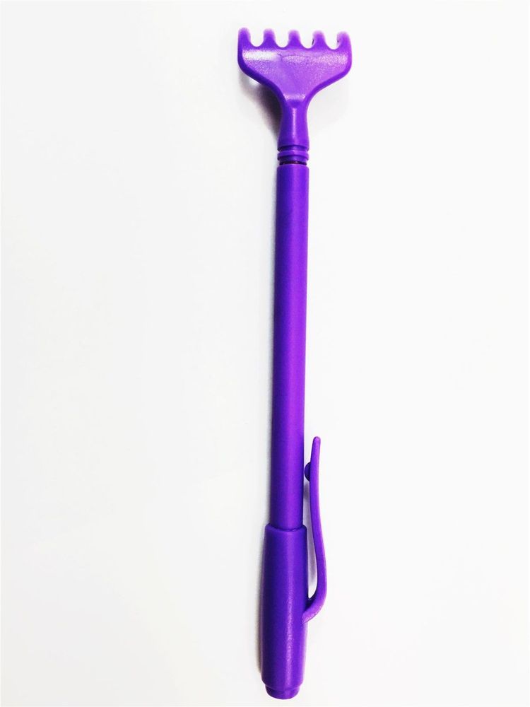 New Item Adjustable Plastic Back Scratcher With Pen Clip Buy Back
