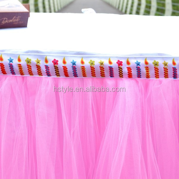 Beautiful Tutu Tableware Tulle Table Skirt Party Wedding Decorations Best Price Gift SD103 (30).jpg