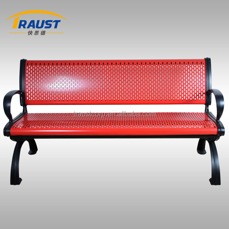 屋外の低温- 圧延鋼板パティオのベンチ、 庭のベンチ、 公園のベンチ仕入れ・メーカー・工場
