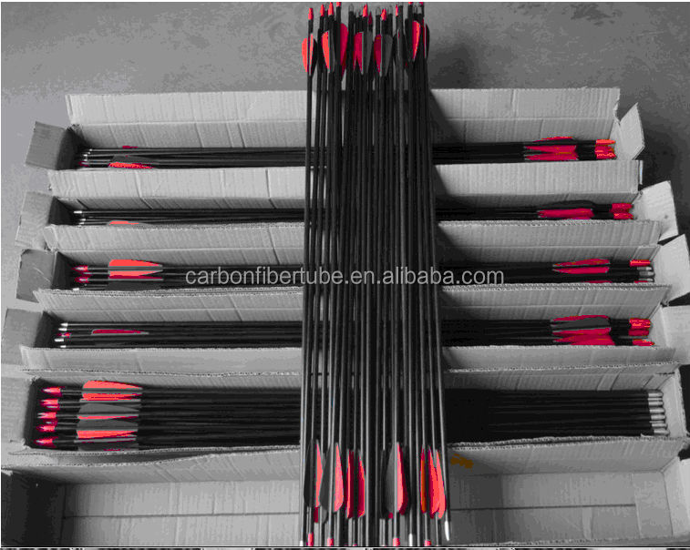 裸矢印100％炭素繊維の矢印の弓と矢hunttingのために使用され問屋・仕入れ・卸・卸売り