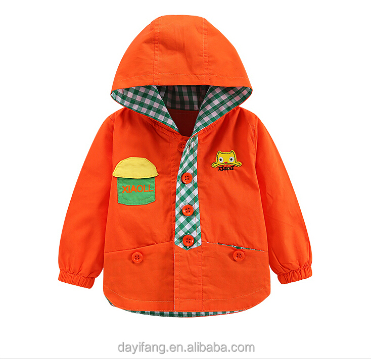 子供の女の子の赤ちゃんの刺繍のジャケット春スタイル薄いカーディガンフード付コートとライニング仕入れ・メーカー・工場