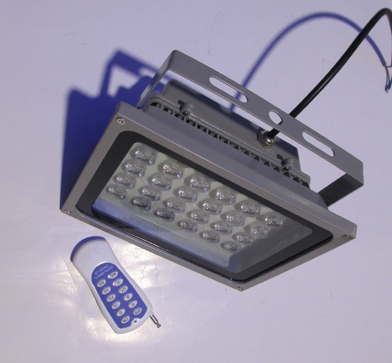 Ip67 30*1 ワット rgb led フラッドライト ac85-265v 12-24 ボルト rf制御仕入れ・メーカー・工場