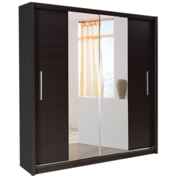 Hotel Bedroom Wardrobe Beech 4 Door Mirrored Wardrobe Buy