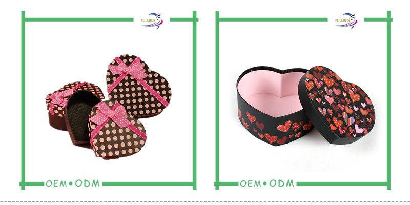 fancy design nice cute paper chocolate box wholesale