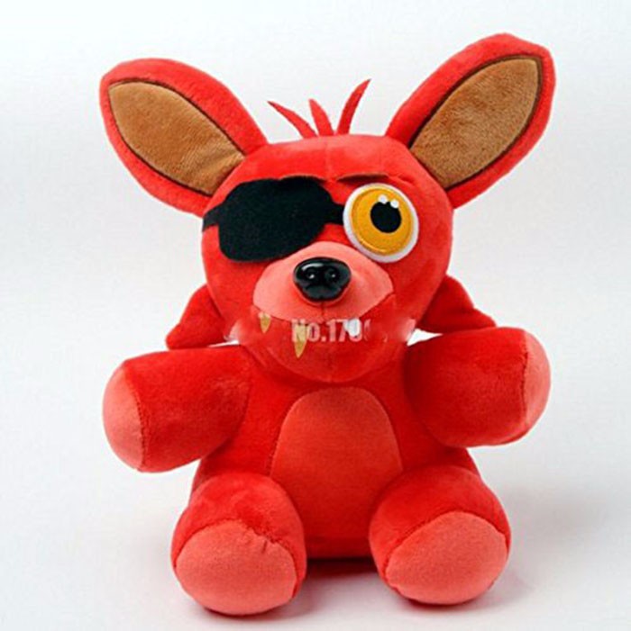 Jiuced FNAF Five Nights at Freddy's Chica Bonnie Foxy Plush Doll Toy