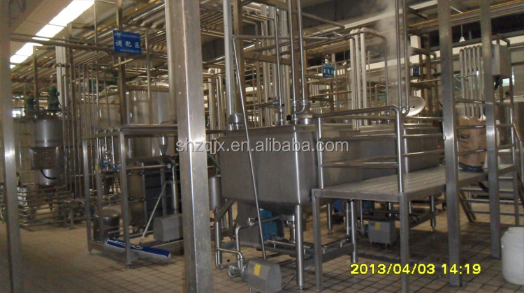 1000L/H yogurt complete processing line on turkey basis
