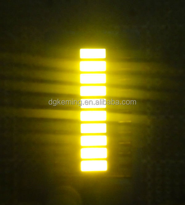 rgb led bar 10 segment display triple 3 colors graph led bar
