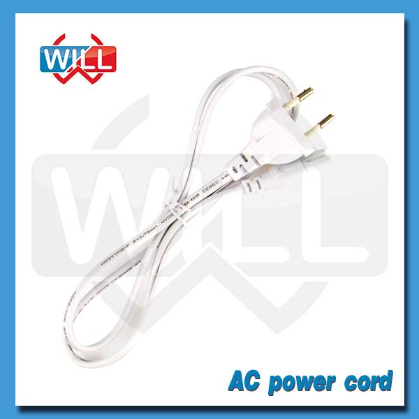 欧州の2ピン付き電源ケーブルh03vvh22c0.75mm2- f仕入れ・メーカー・工場
