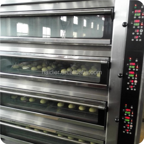 stainless steel 4 layers deck oven electric baking oven