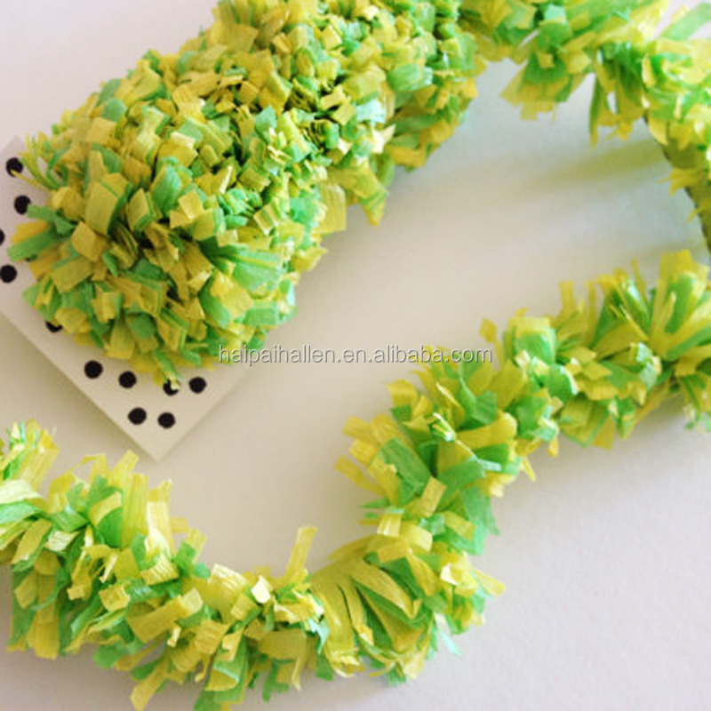 Royal Blue Crepe Paper Streamer Hanging Paper Streamer For Party Favors