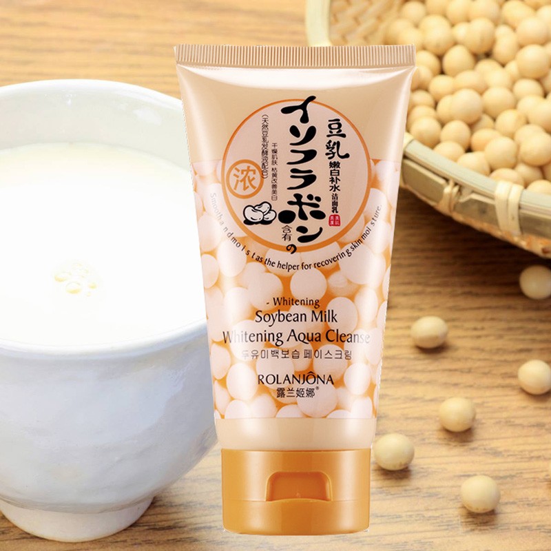 soybean milk whitening face wash pores Alibaba