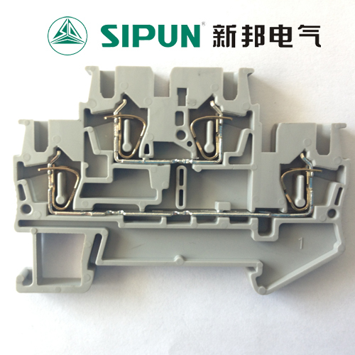 St3-2.5/2-2 Double Layer Spring Din Rail Terminal Block ... g32 wiring diagram 