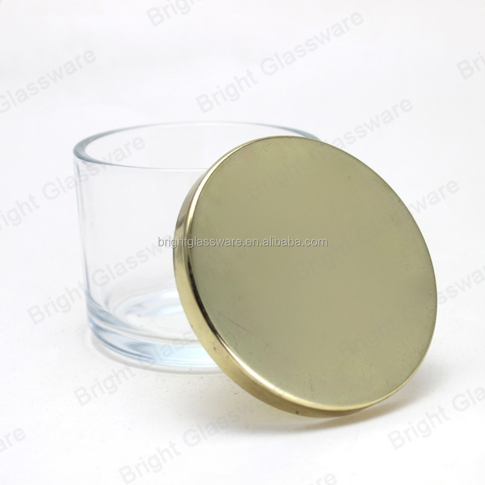 China Supplier 103mm Brushed Metal Candle Jar Lid,Polished Aluminum