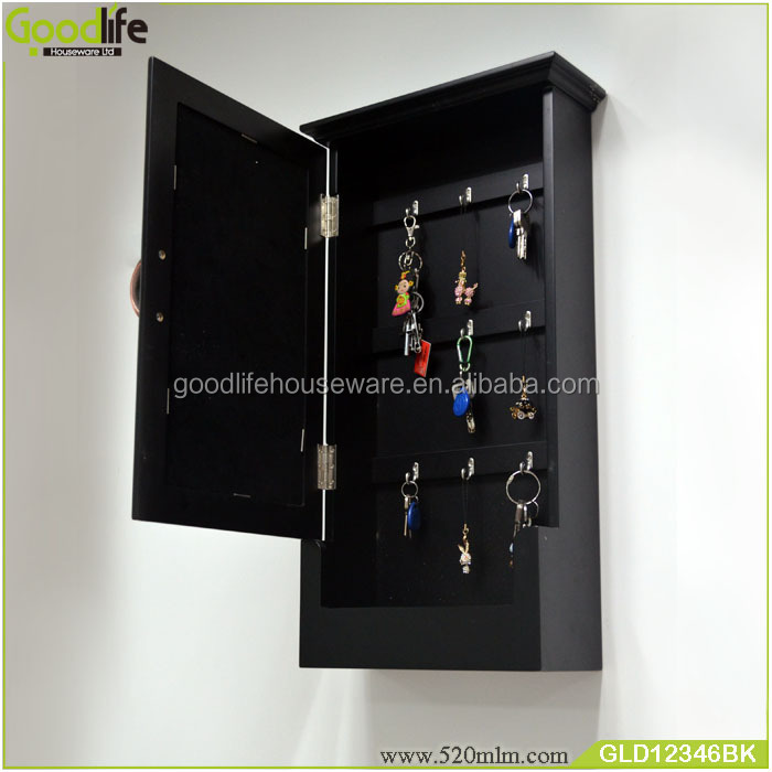 Wholesale Wall Hanging Wooden Key Storage Cabinet With Dressing