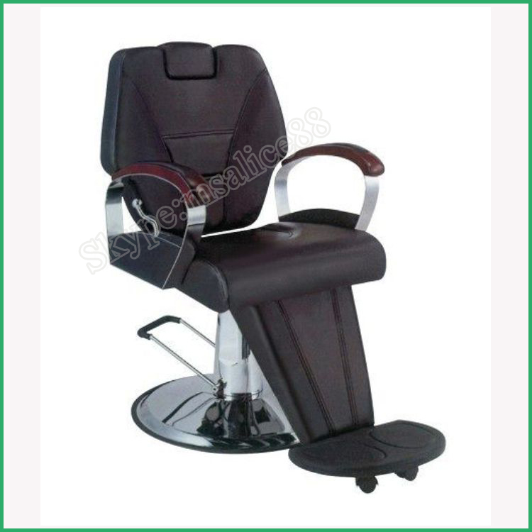 頑丈な油圧ポンプスイベルサドルレザーカラー理髪店の椅子仕入れ・メーカー・工場
