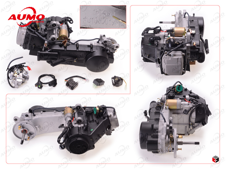 Best Price 157qmj Engine Assembly Gy150 Scooter Engines 4 Stroke Engine