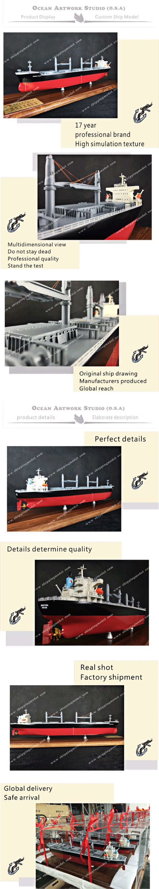  ship model,Boat model,model ships,Bulk Cargo Ship model, Bulk Cargo vessel model Customize