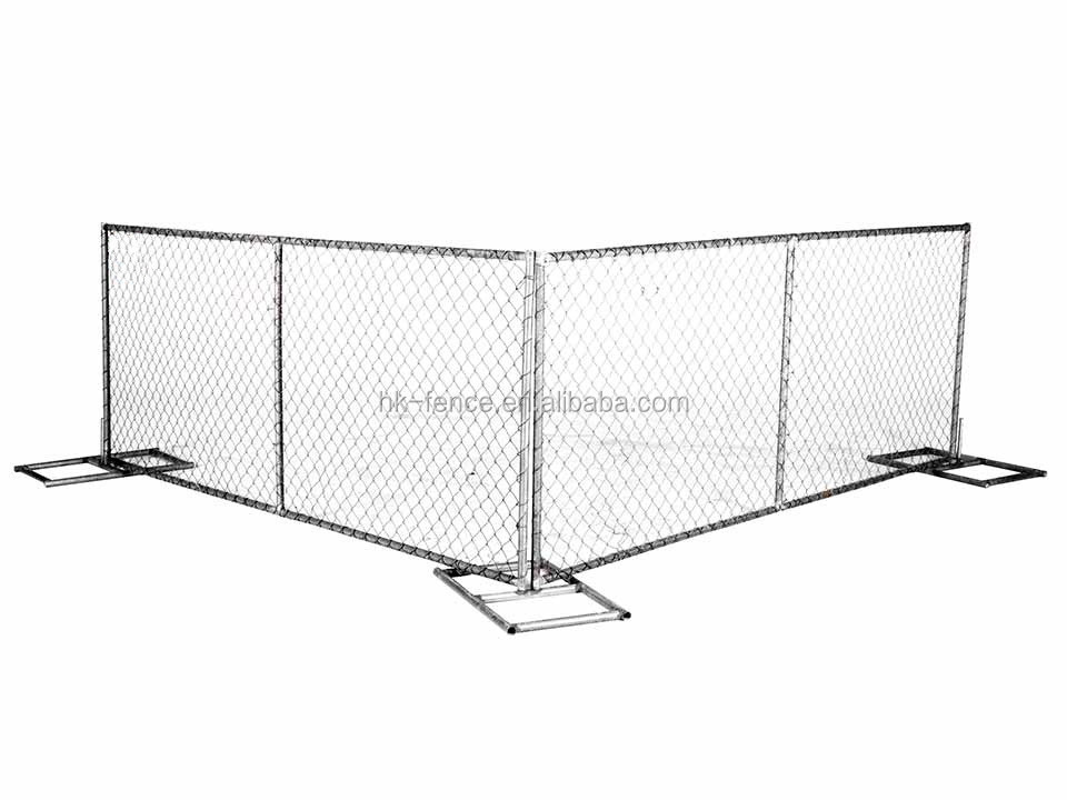 Wholesale Construction 2.1x2.4m Temporary Chain Link Fence For Usa Buy 2.1*2.4 M Temporary