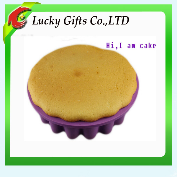 High Quality Soft Cupcake Colorful Silicone Mold For Cake Decorating