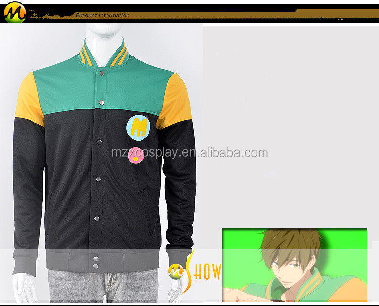 最高品質の自由な新しい! クラブを泳ぐiwatobi橘誠コスプレ衣装アニメハロウィンパーティーコートジャケット使い古すスポーツウェア問屋・仕入れ・卸・卸売り