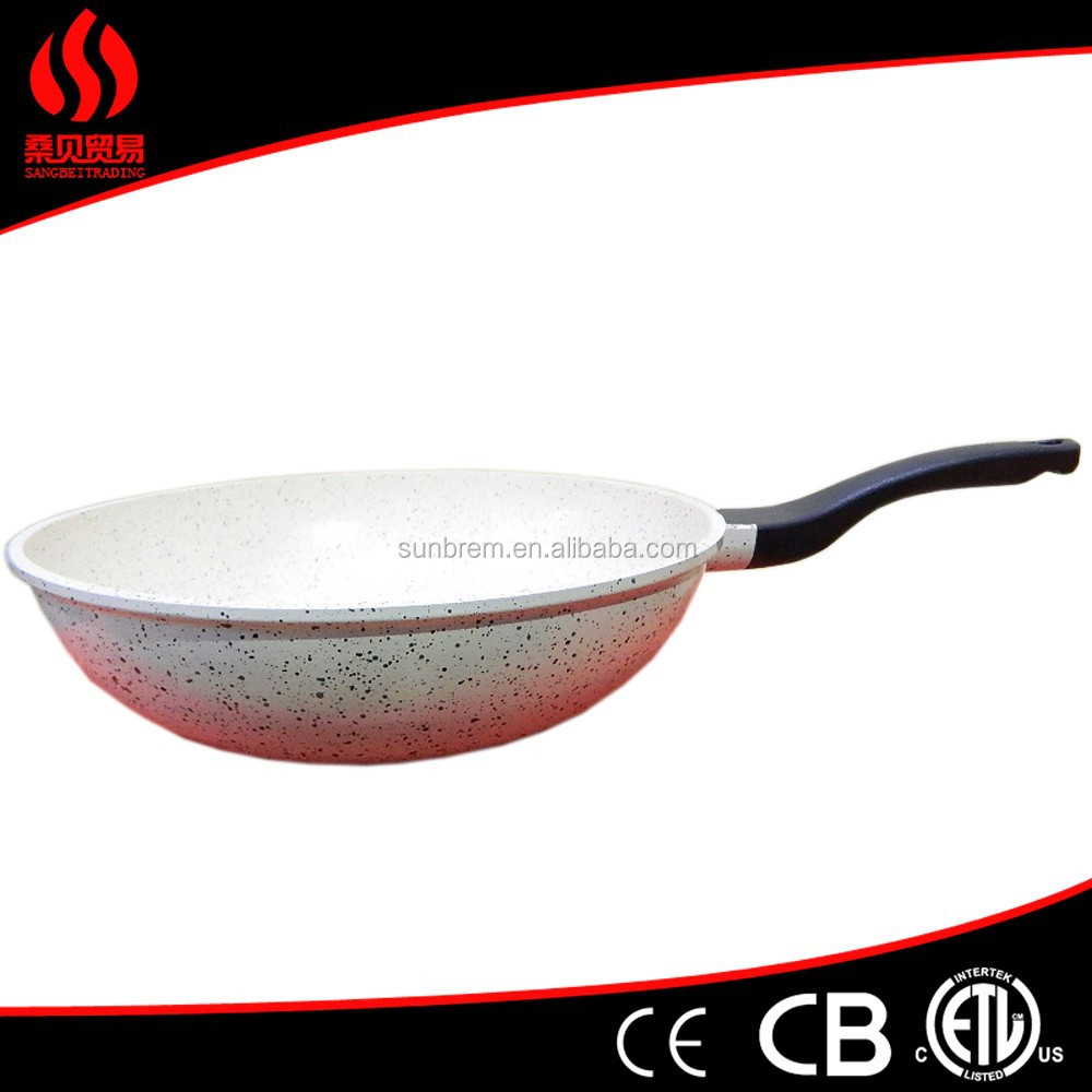 non stick tri-ply copper frying pan happy call double sided