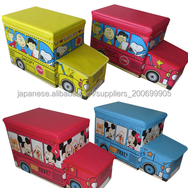 Non-woven with coating car shape kid storage stool&box for toys and clothes問屋・仕入れ・卸・卸売り