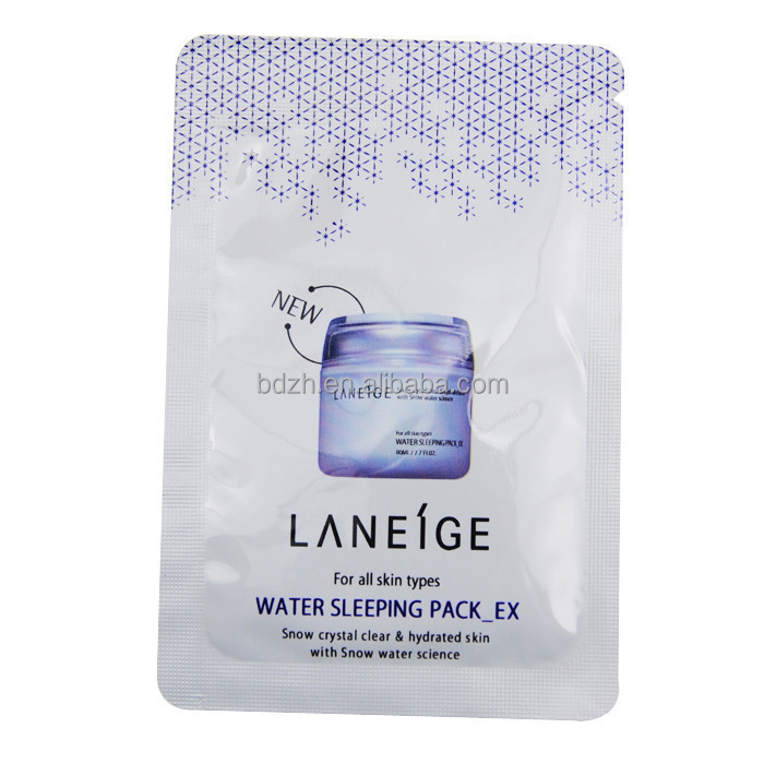 Facial Mask Pack Bag/shaving Cream Packaging/facial Mask Bags With Logo