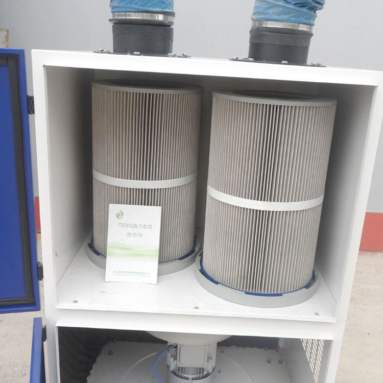 mobile weld fume extractor