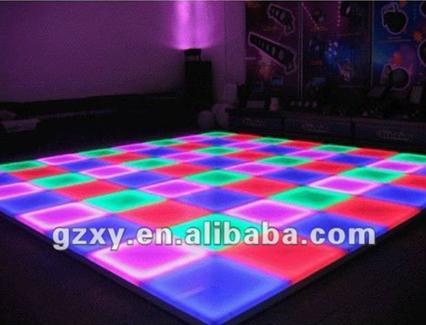 оптовая цена на rgb цвета светодиодные видео танцпол за клуб/ктв/этапе