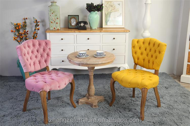 2016 Modern Comfortable Style Velvet Dining Chairs - Buy Velvet Dining