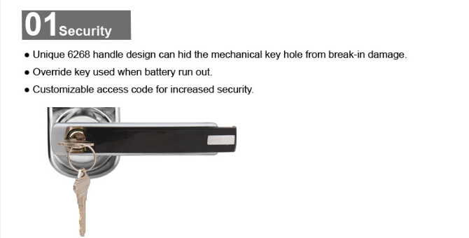 Electrical Lock with Handle P5