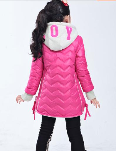 最新の女の子ファッション暖かいジャケットパッド入りのジャケット子供服問屋・仕入れ・卸・卸売り